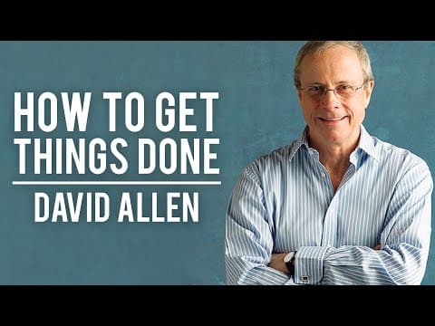 The Art Of Stress-Free Productivity | David Allen | Modern Wisdom Podcast 188 thumbnail