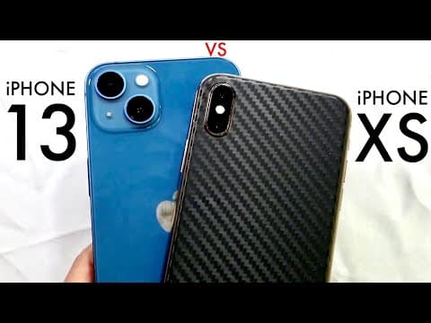 iPhone 13 Vs iPhone XS Camera Comparison! thumbnail