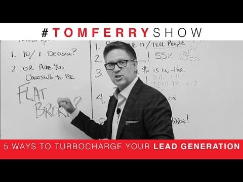 5 Ways to TurboCharge Your Lead Generation | #TomFerryShow Episode 38 thumbnail