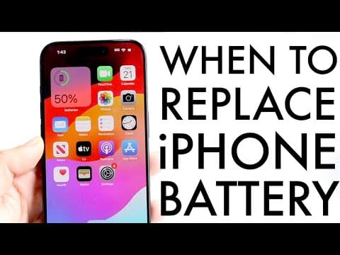 When Should You Replace Your iPhone Battery? thumbnail