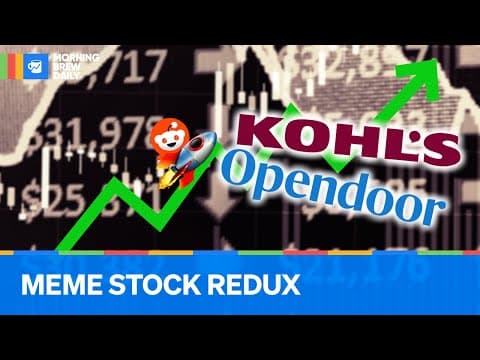 Meme Stocks Are Back. Is it 2021 Again? thumbnail