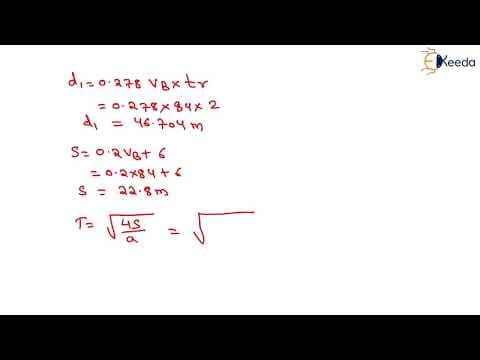 1st Numerical of Overtaking Sight Distance - Highway Geometric Design - Transportation Engineering 1 thumbnail