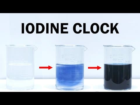 Recreating the Iodine Clock Reaction at Home with Vitamin C thumbnail