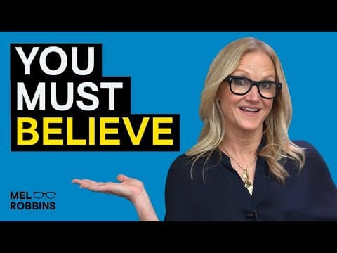 STOP Negative Thinking and Believe in Yourself - Mel Robbins Motivational thumbnail