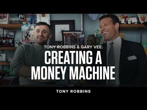 Tony Robbins & Gary Vee: Creating a Money Machine | Tony Robbins thumbnail