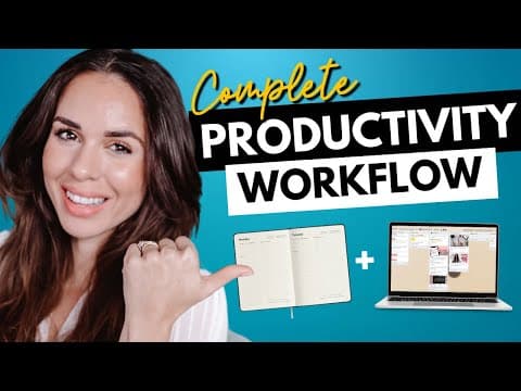 The ULTIMATE Productivity Workflow - How To Merge Trello & The Full Focus Planner thumbnail
