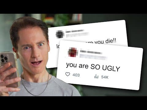 Anti-Aging Millionaire Reacts to Mean Tweets thumbnail
