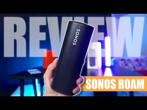 Sonos Roam vs Sonos One REVIEW - BINAURAL Sound Comparison! thumbnail