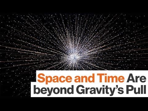 The Universal Balance of Gravity and Dark Energy Predicts Accelerated Expansion  | Big Think thumbnail