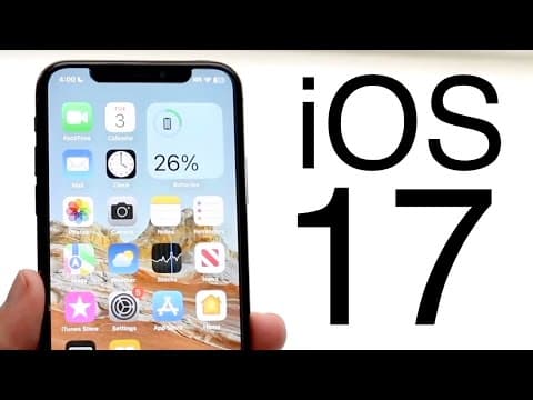 iOS 17: CRAZY! thumbnail