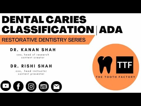 ADA: Caries Classification System (UPDATE) thumbnail