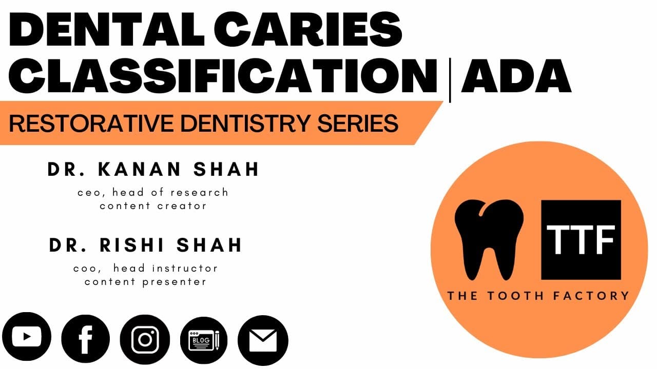 ADA: Caries Classification System (UPDATE) | Glasp