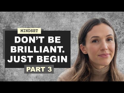 Don’t be brilliant, just begin | Yoga superstar Adriene Mishler Meets Julia Cameron (PART 3) thumbnail
