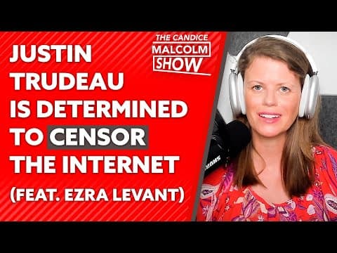 Justin Trudeau is determined to censor the internet (Feat. Ezra Levant) thumbnail