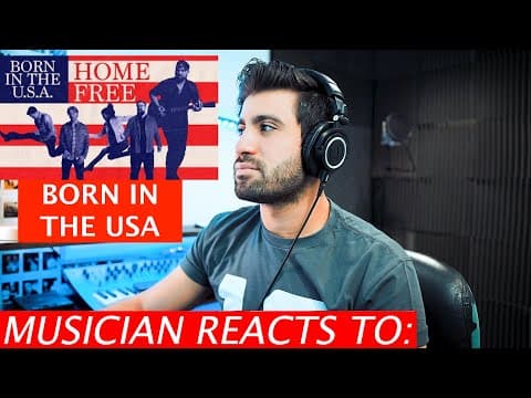 Home Free - Born in The USA - Musician's Reaction thumbnail
