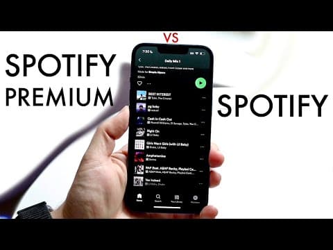 Spotify Premium Vs Free Spotify! (Should You Upgrade?) thumbnail
