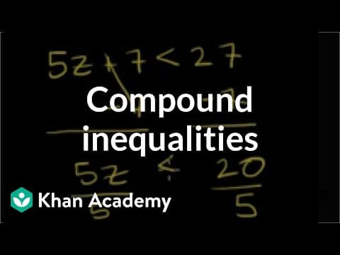 How to Solve Compound Inequalities in Algebra Easily thumbnail