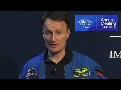 Space Exploration is Back | World Economic Forum | Davos 2023 thumbnail