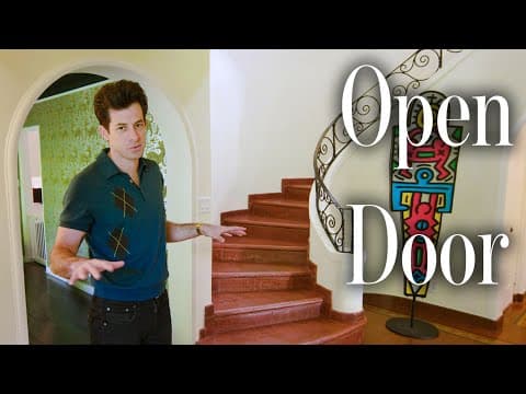 Inside Mark Ronson's Spanish-Style LA House | Open Door | Architectural Digest thumbnail