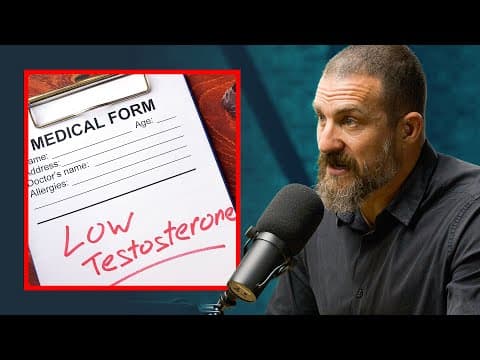 Should We Be Worried About Men’s Testosterone Levels? Andrew Huberman Explains thumbnail