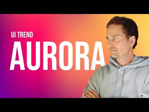 Aurora UI trend for 2021 - soft-blur backgrounds thumbnail