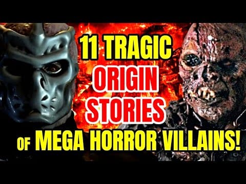 11 Captivating Origin Stories of Mega Horror Villains! thumbnail