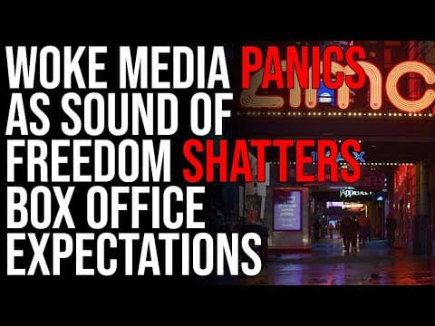 Woke Media PANICS As Sound Of Freedom SHATTERS Box Office Expectations, Says Nobody Is Watching thumbnail