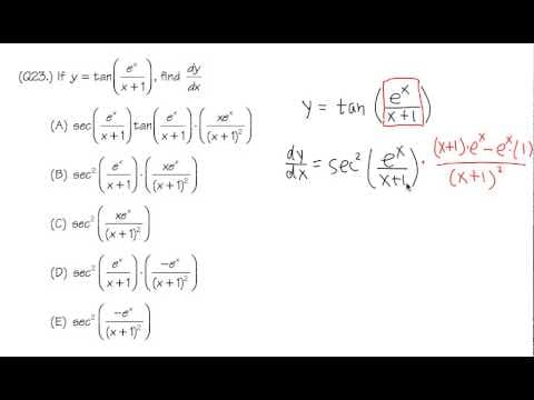 (Q23.) So, you think you can take the derivative? thumbnail