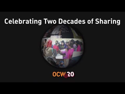 MIT OpenCourseWare at 20 thumbnail
