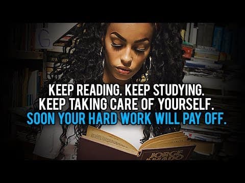 Don't Give Up: All Your Hard Work Will Pay Off Soon - Study Motivation thumbnail