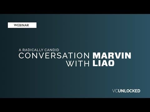 [VC Unlocked] Accelerator Trends with 500's Marvin Liao thumbnail
