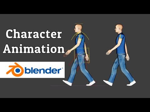 Character Animation | Blender 3.2 Beginner Tutorial thumbnail