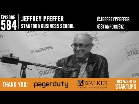 Stanford Biz School's Jeffrey Pfeffer on the toxic "Leadership BS" that stifles innovation thumbnail