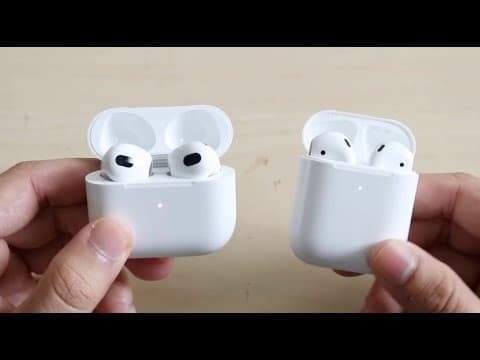 AirPods 3 Vs AirPod 2 In 2023! (Comparison) (Review) thumbnail