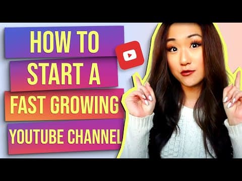 How to Start a YouTube Channel and Get Subscribers Fast thumbnail