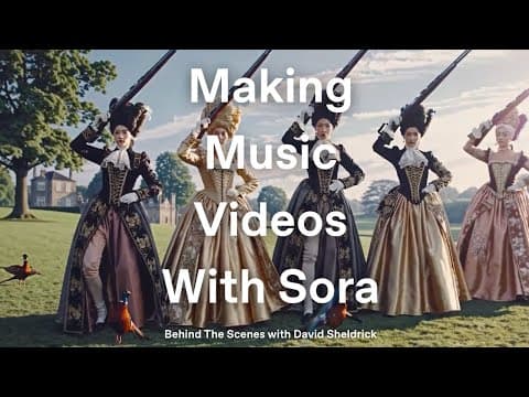 How to make Sora music videos with David Sheldrick thumbnail