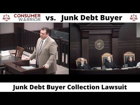 Consumer Warrior v. Junk Debt Buyer (Debt Collection Lawsuit) thumbnail
