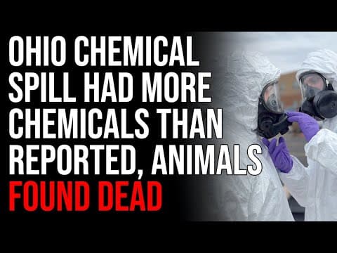 Ohio Chemical Spill Had MORE Chemicals Than Reported, ANIMALS FOUND DEAD thumbnail