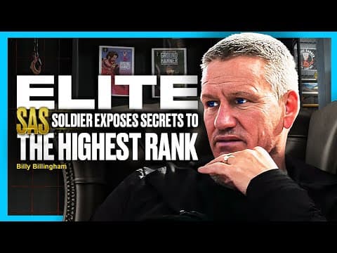 SAS SERGEANT MAJOR: Mark "Billy" Billingham | " My Life's Biggest Regret " thumbnail
