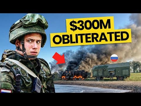 $300 Million Gone: Ukrainian HIMARS Strike Exposes Collapse of Russian Air Defense #UkraineWar thumbnail