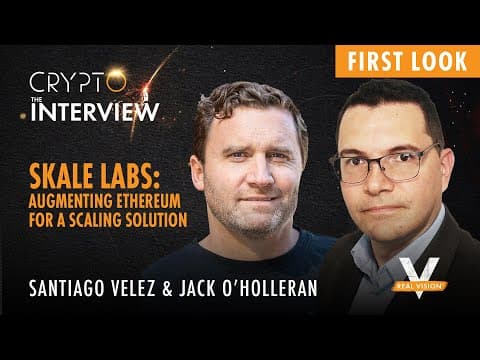 Solving Ethereum Scaling Problems with Jack O'Holleran, CEO of SKALE Labs thumbnail