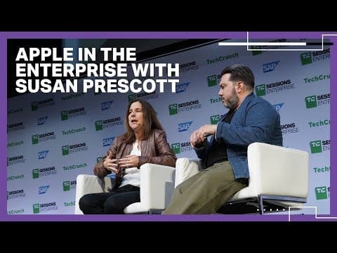 Apple in the Enterprise with Susan Prescott (Apple) thumbnail