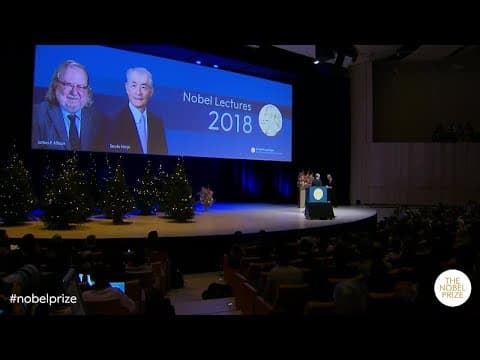 Nobel Lecture: James Allison, Nobel Prize in Physiology or Medicine 2018 thumbnail