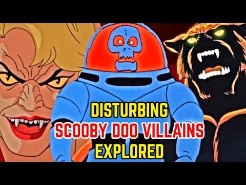 11 Disturbing Monsters Of Scooby Dooby Doo Cartoon - Backstories Explained! thumbnail