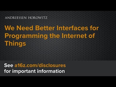 We Need Better Interfaces for Programming the Internet of Things thumbnail