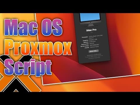 Hackintosh Install Script For Proxmox thumbnail