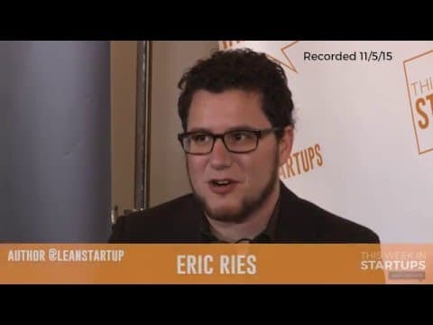 Eric Ries of "The Lean Startup" explains why crazy ideas are better than good ideas thumbnail