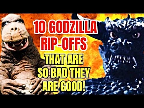 10 Godzilla Rip-Offs That Are So Bad They Are Good! thumbnail