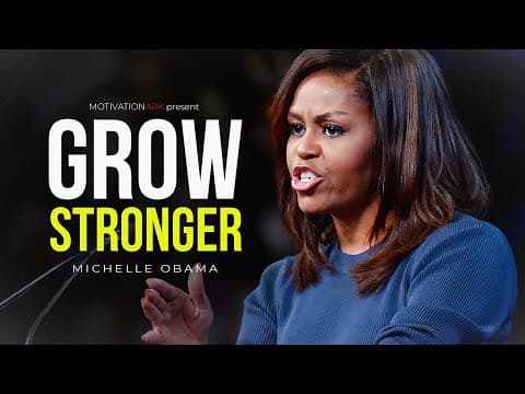 Michelle Obama's Life Advice Will Change Your Future | Motivational Video thumbnail