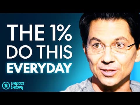 The 5 Habits BILLIONAIRES Run Daily! (Try This To Change Your Life) | Tom Bilyeu thumbnail